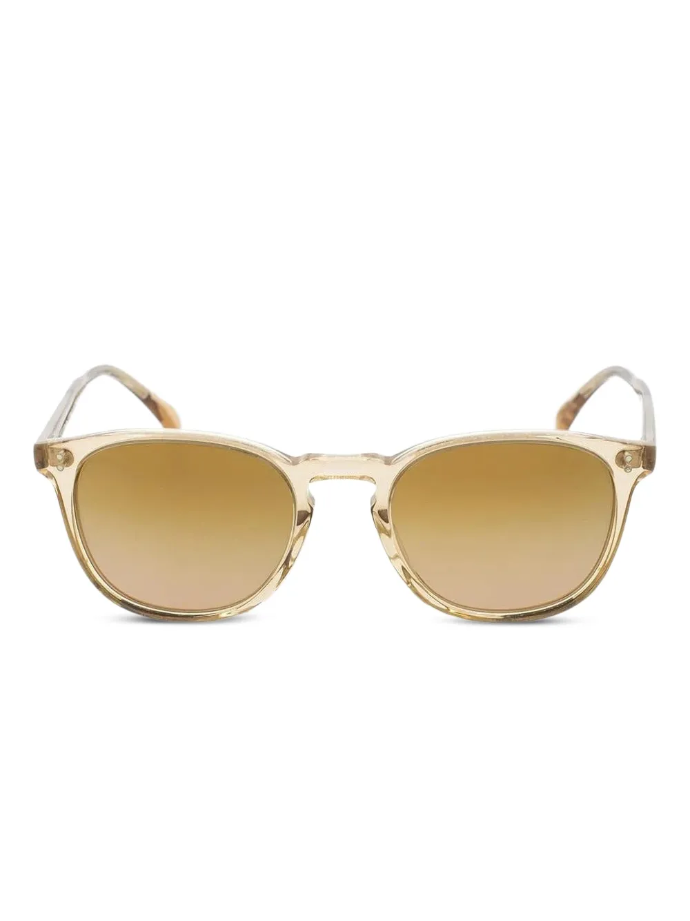 Oliver Peoples Occhiali da sole tondi Fairmont Sun - Toni neutri