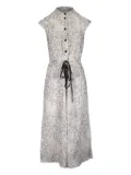 BOGNER Cecile midi dress - White