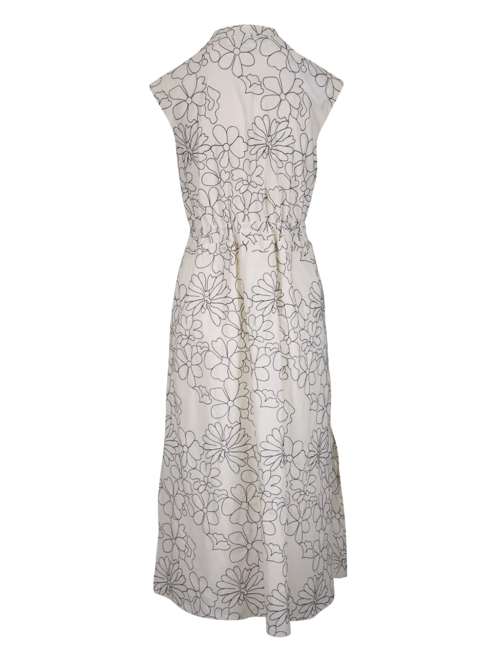 BOGNER Cecile midi dress - Wit