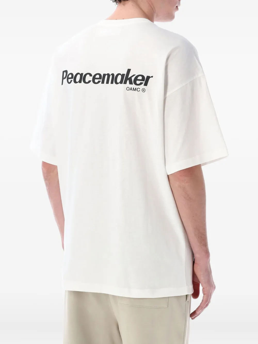 Peacemaker Oamc Peacemaker Dart T-shirt Wit