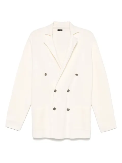 Kiton blazer tejido