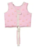 Sunnylife Kids cherry-print swim vest - Pink