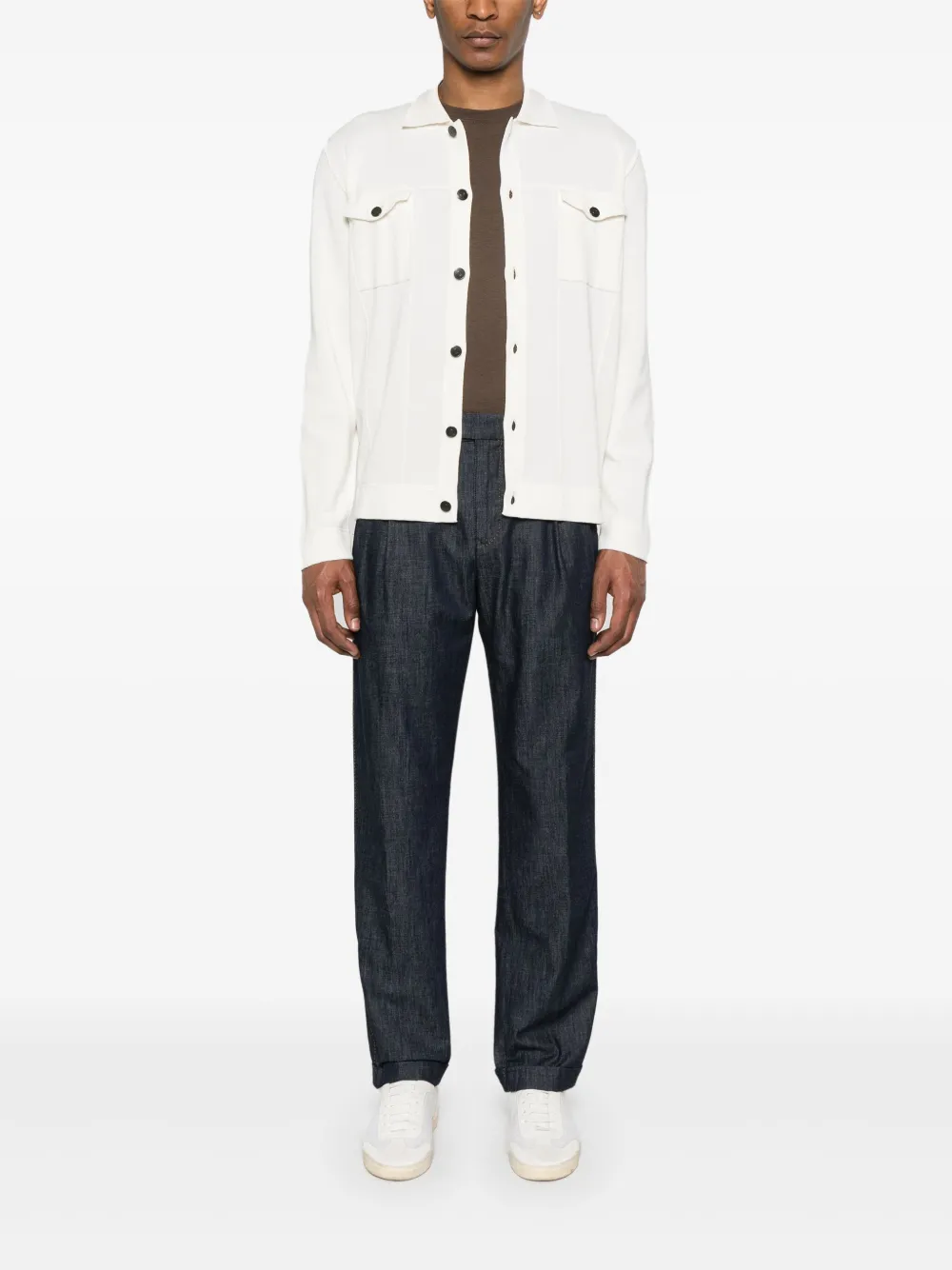 Kiton knitted shirt jacket | Shirt Jackets | Image 2