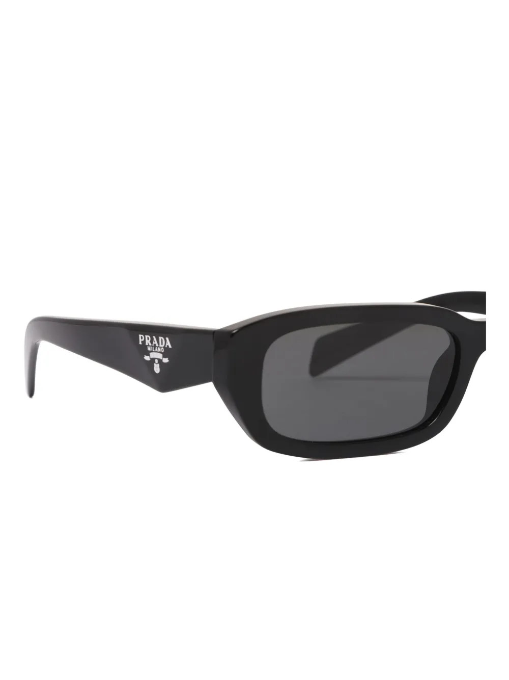 Prada rectangular-frame sunglasses - Zwart