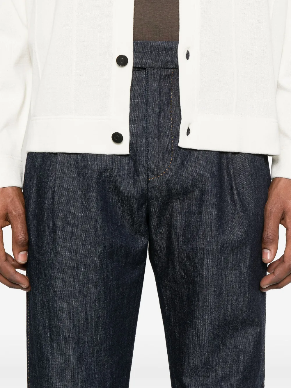 Incotex Katoenen jeans Blauw