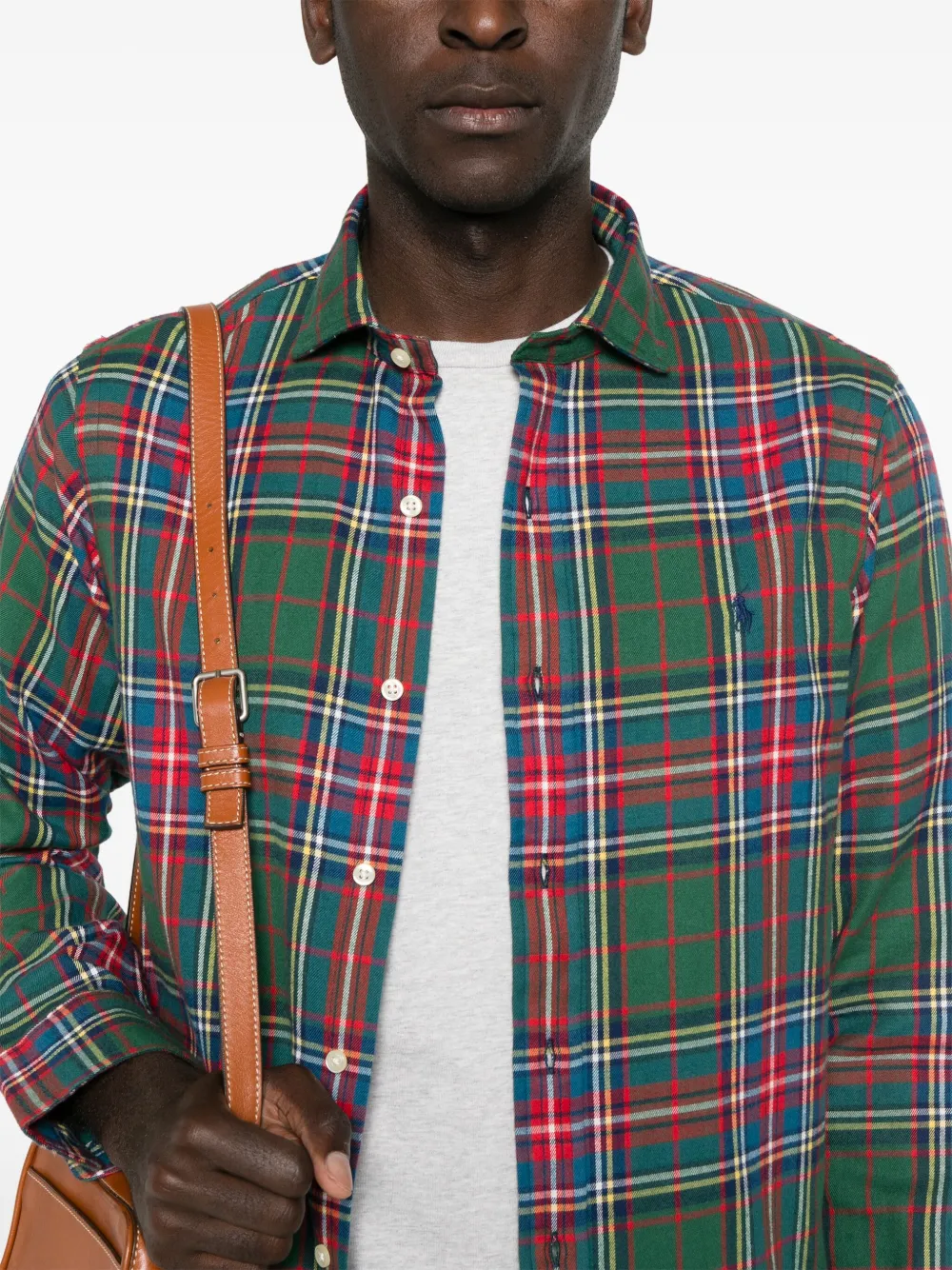 Polo Ralph Lauren Geruit overhemd Groen