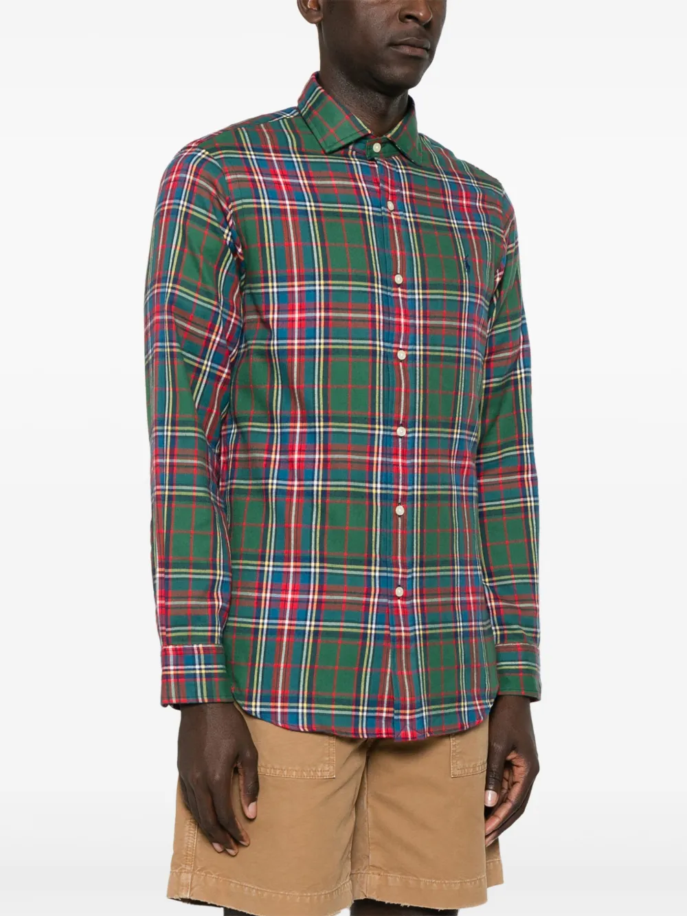 Polo Ralph Lauren Geruit overhemd Groen