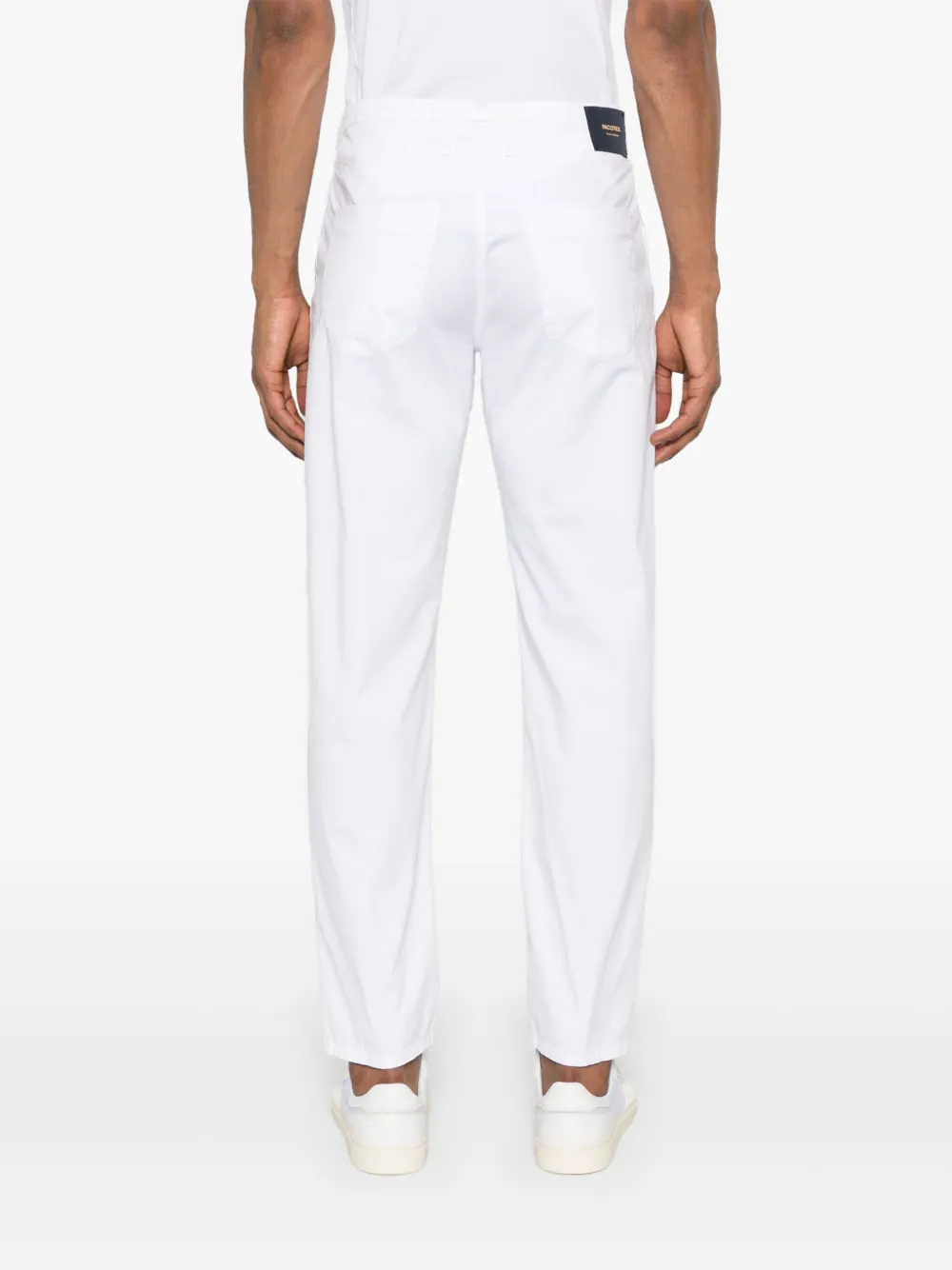 Incotex Straight broek Wit
