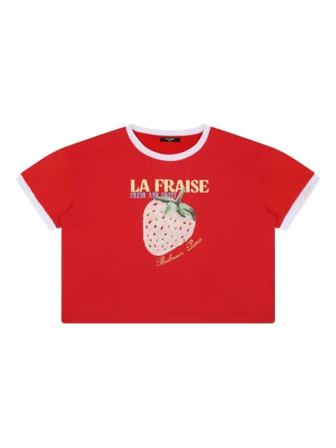 Balmain Kids printed T-shirt