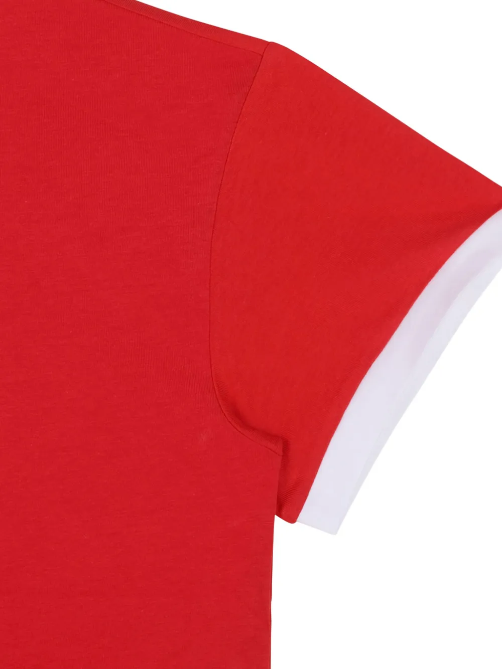 Balmain Kids T-shirt met print Rood