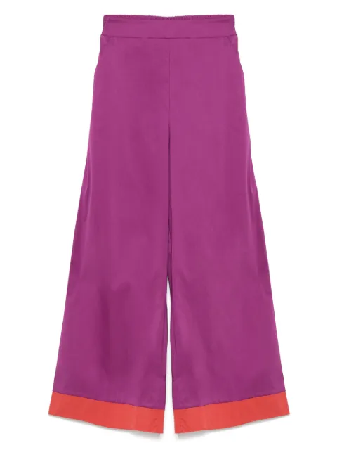 LIU JO logo-plaque palazzo pants