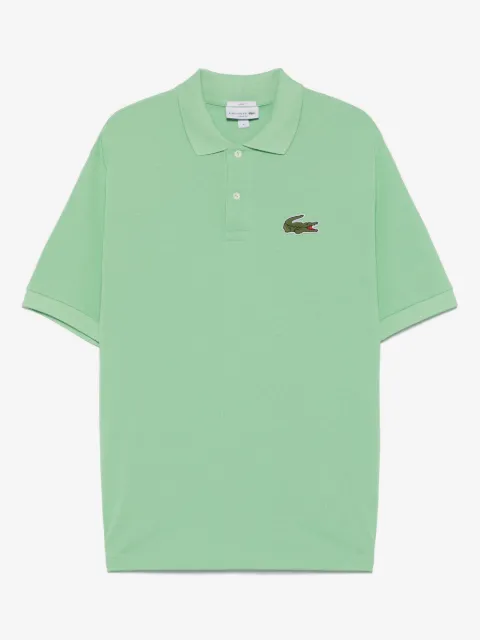 Lacoste logo-patch polo shirt