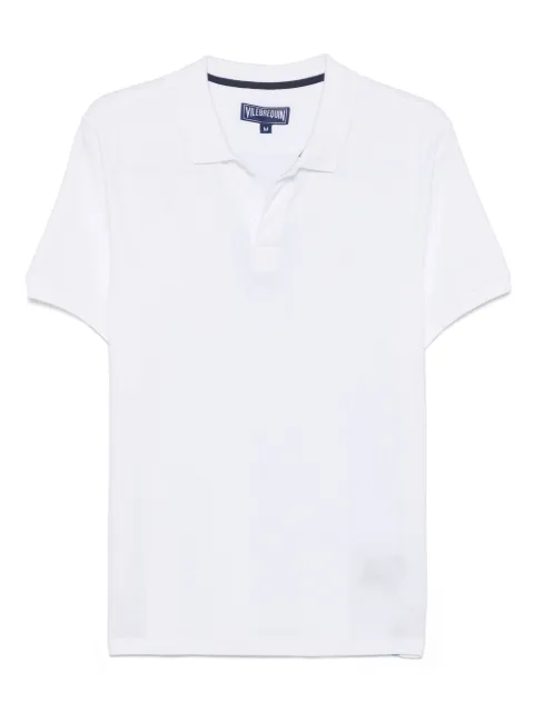 Vilebrequin playera tipo polo con logo bordado
