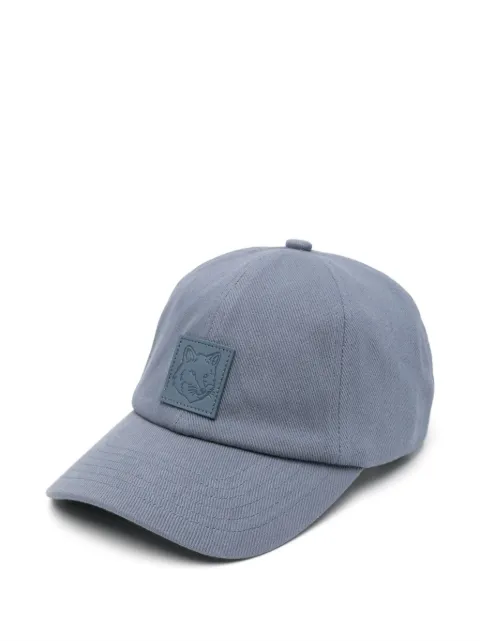 Maison Kitsuné gorra de béisbol con parche Bold Fox Head