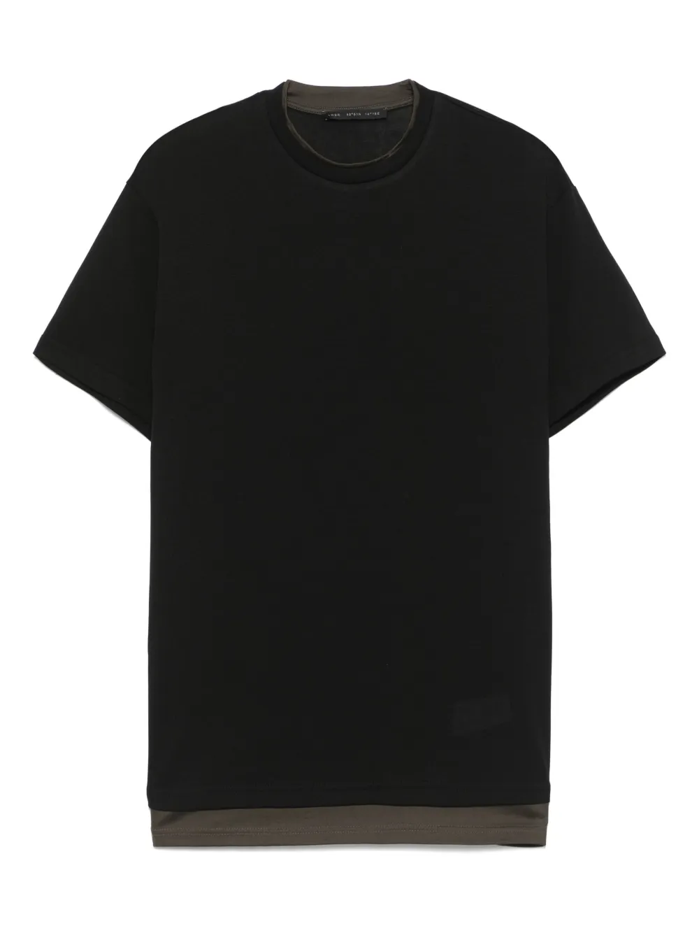 Low Brand playera de algodón | negro | Image 1