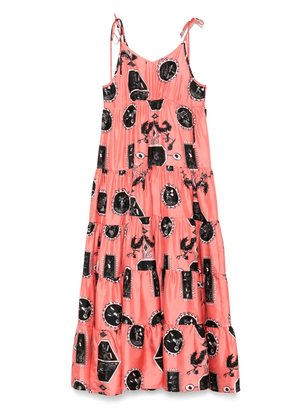 Tependris Volant Sonia maxi dress