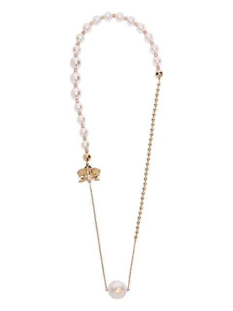 Genny collar de perlas con motivo floral