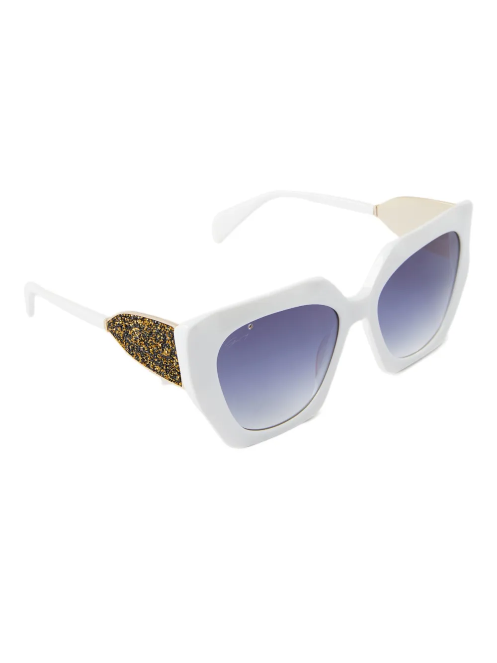 Genny cat-eye sunglasses - Wit
