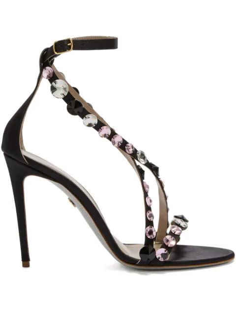Genny sandalias con detalles de strass y tacón stiletto de 105mm
