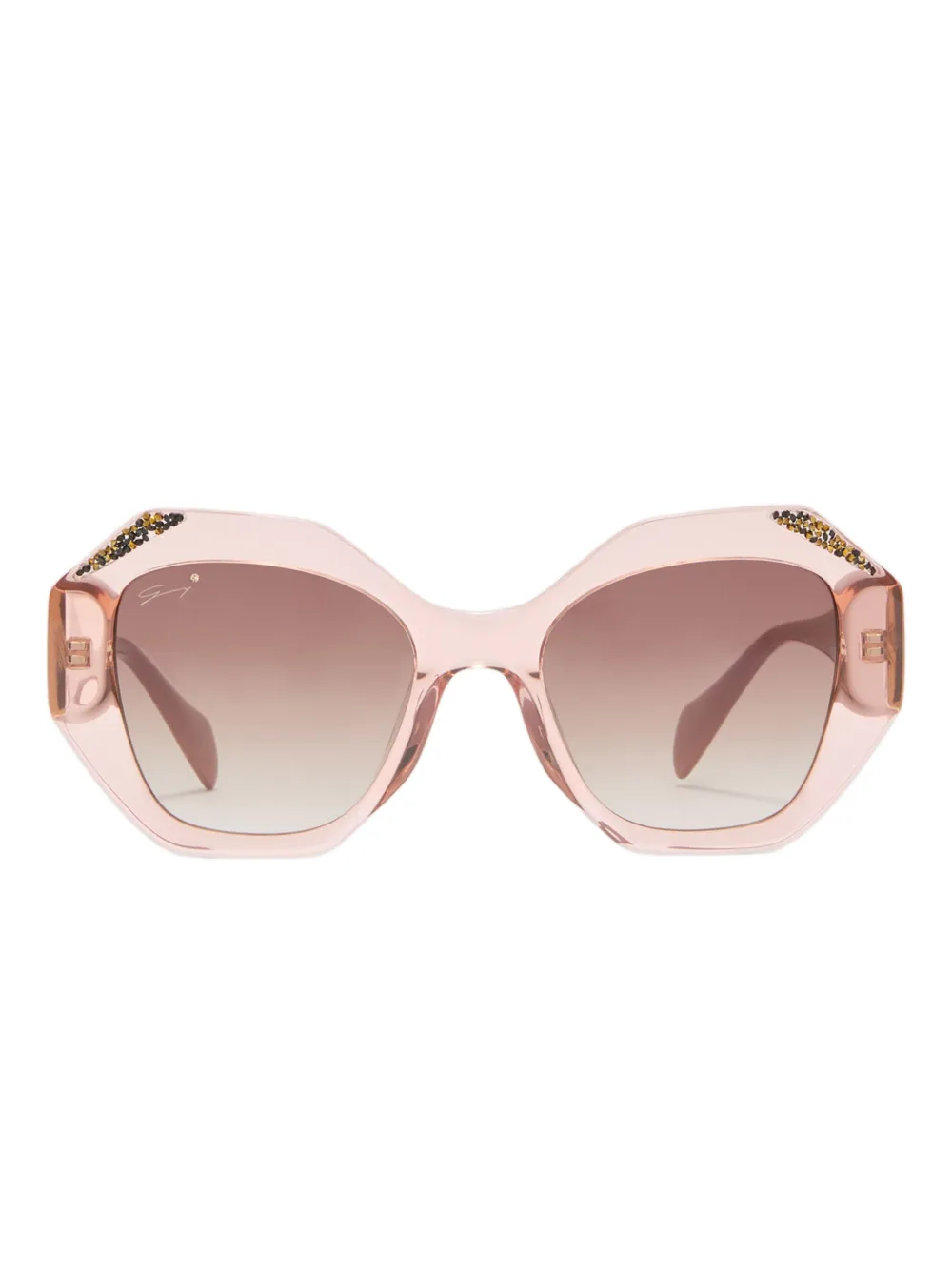 Genny lentes de sol con armazón octogonal | rosado | Image 1