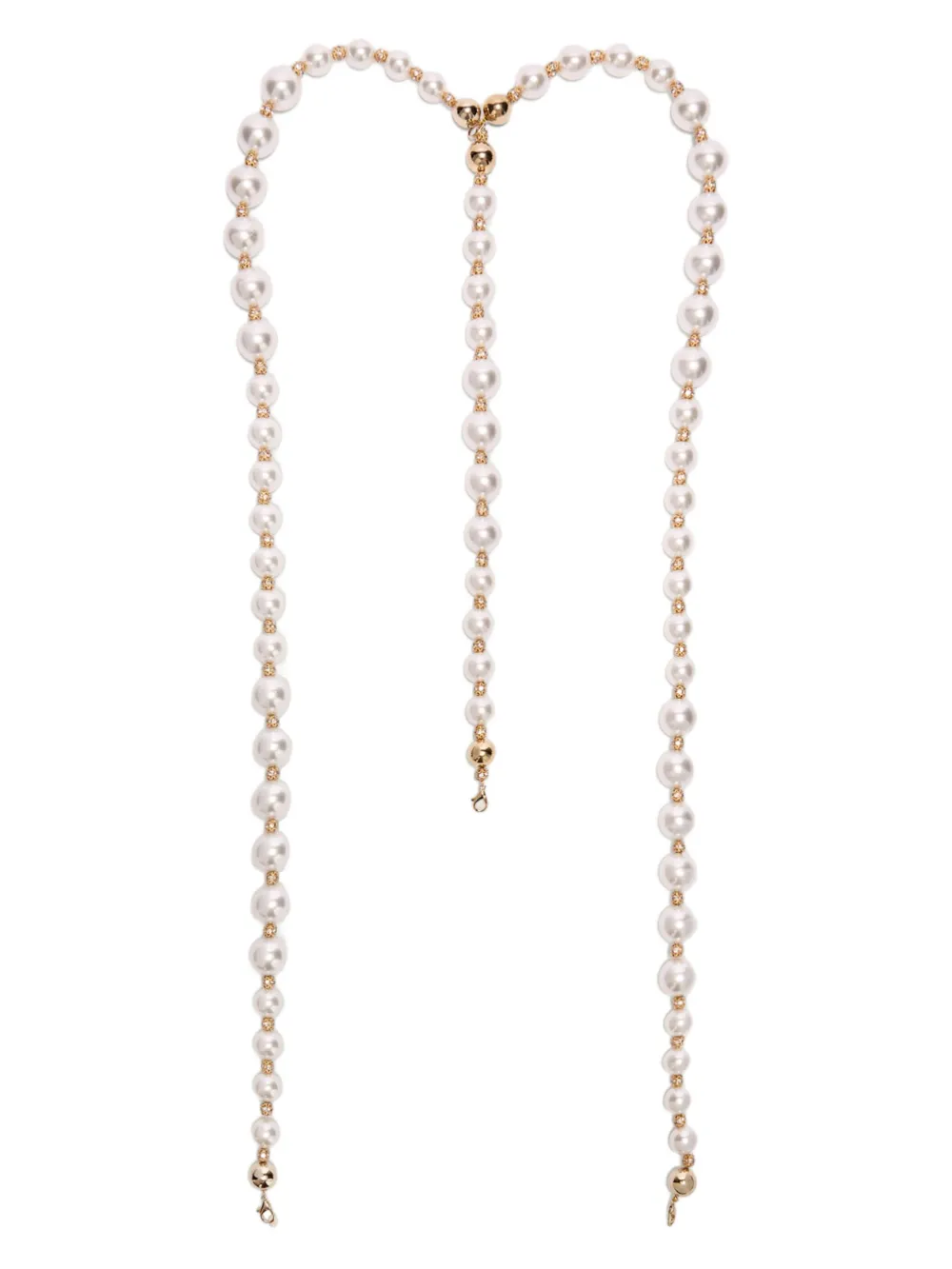 pearl body chain