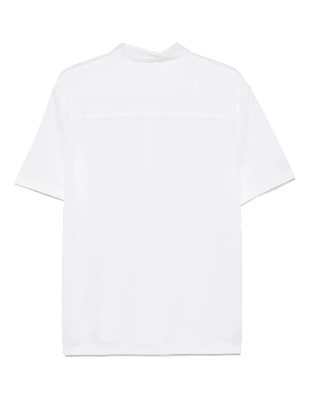 Low Brand Katoenen poloshirt - Wit