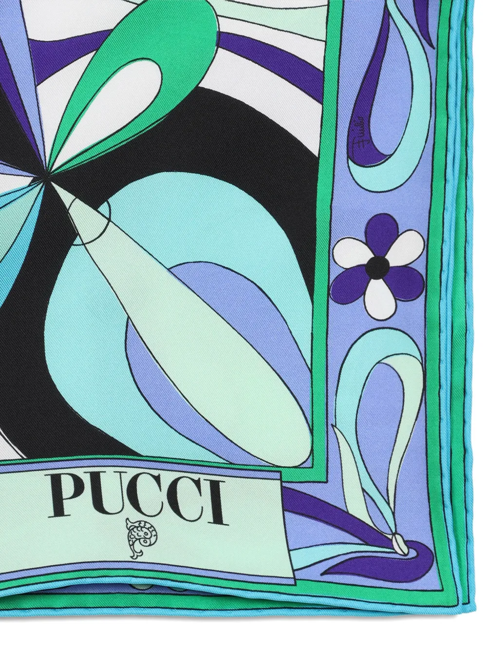 PUCCI PRINTED SILK SCARF