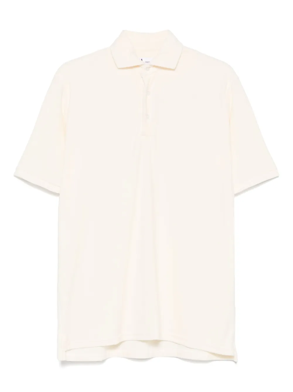 Doppiaa terry-cloth polo shirts | Neutrals | Image 1
