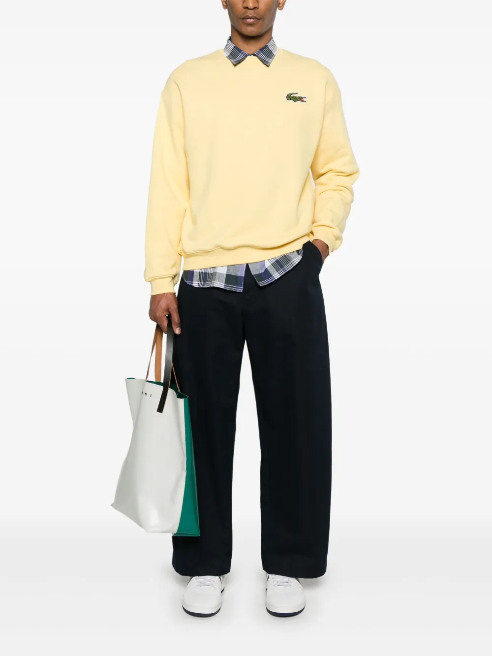 Lacoste sudadera con parche del logo | Sudaderas | Image 2