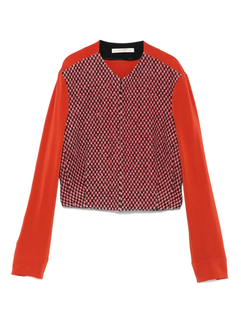 Pre-owned Balenciaga 2010s Tweed Jacket