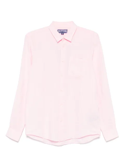 Vilebrequin camisa de lino