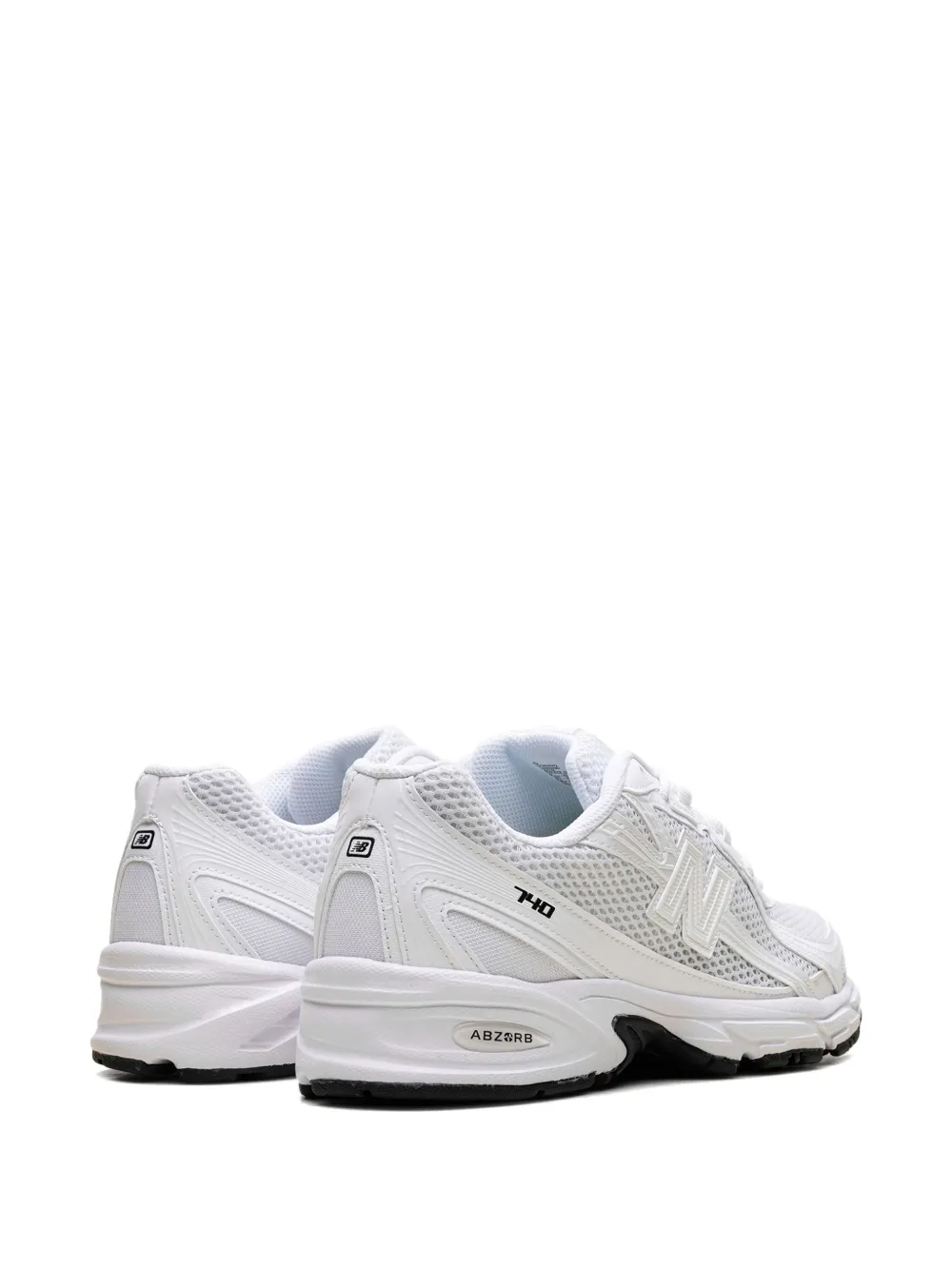 New Balance 740 "Triple White" sneakers