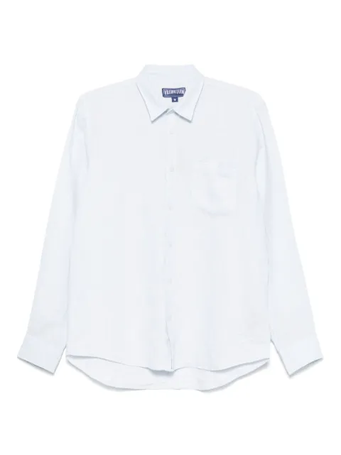 Vilebrequin camisa de lino