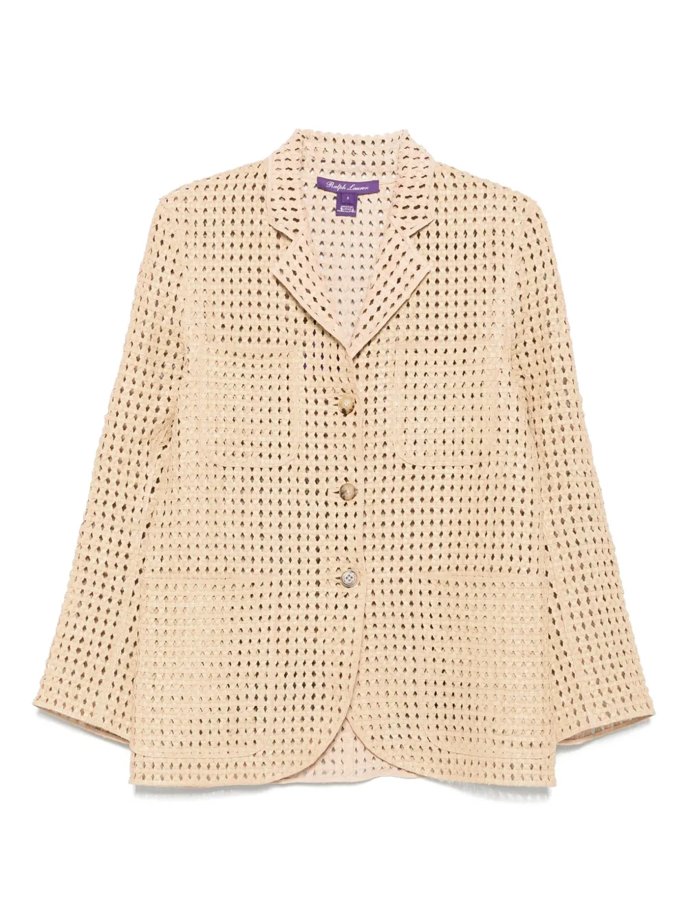 perforated-detail jacket