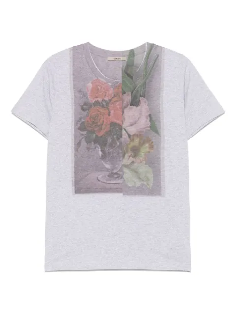 Odeeh playera con estampado floral