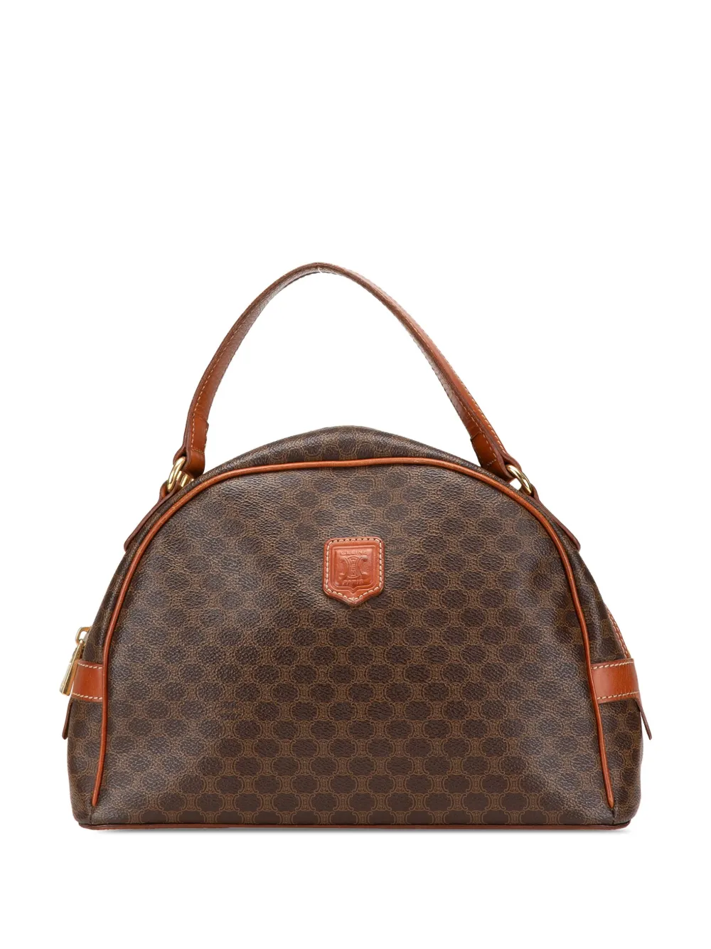 Céline Pre-Owned 1998 Macadam Coated Canvas handbag | Brown | Image 1