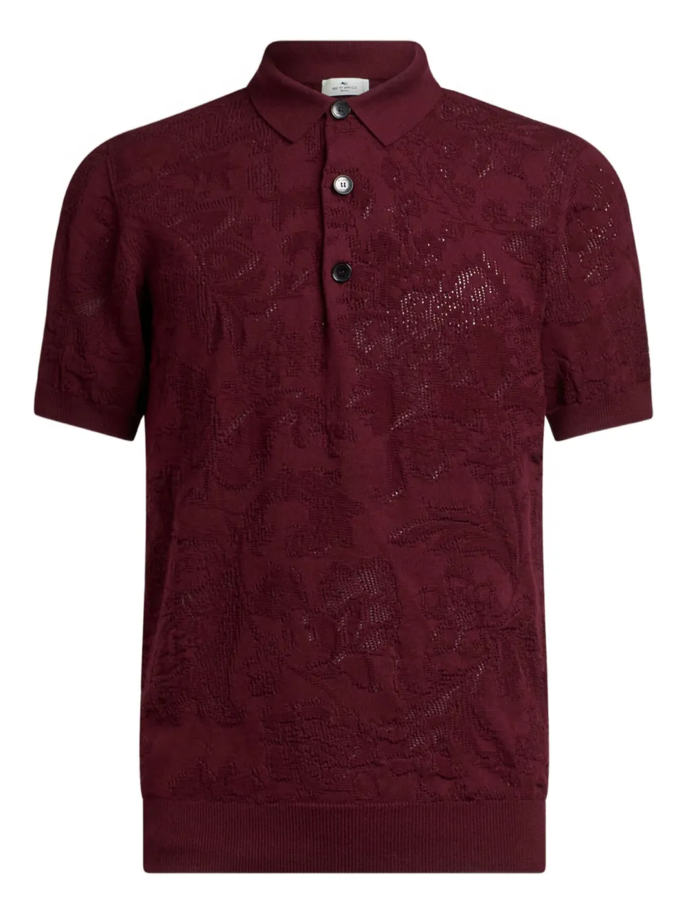 ETRO Katoenen poloshirt Rood