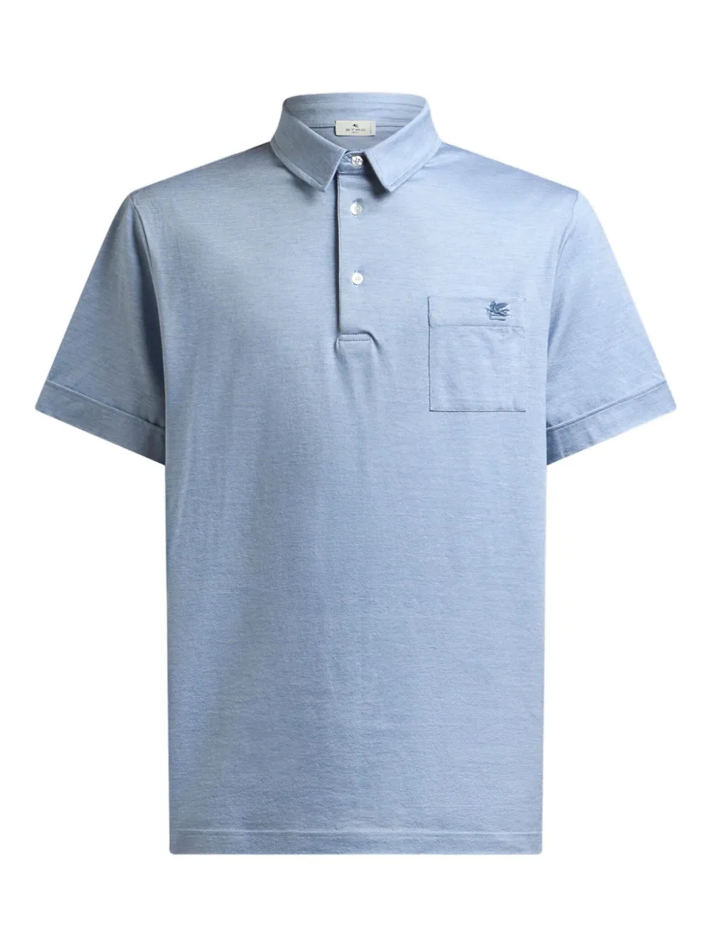ETRO Polo con logo - Blu