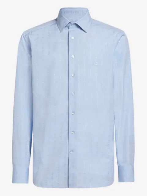 ETRO paisley-jacquard cotton shirt