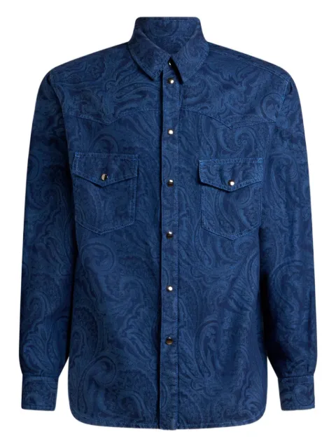ETRO chemise en jean