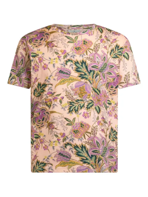 ETRO t-shirt à fleurs