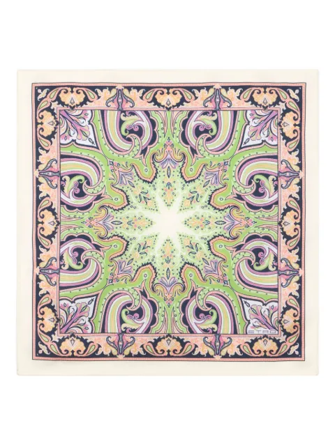 ETRO pañuelo de bolsillo de seda