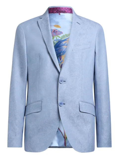 ETRO Blazer con effetto jacquard