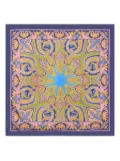 ETRO silk pocket square - Blue