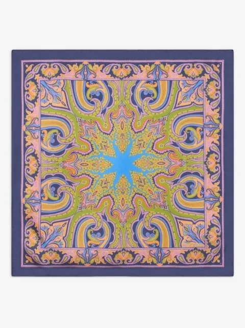 ETRO silk pocket square