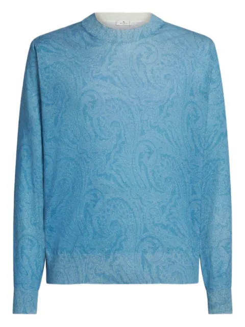 ETRO suéter con motivo de cachemira
