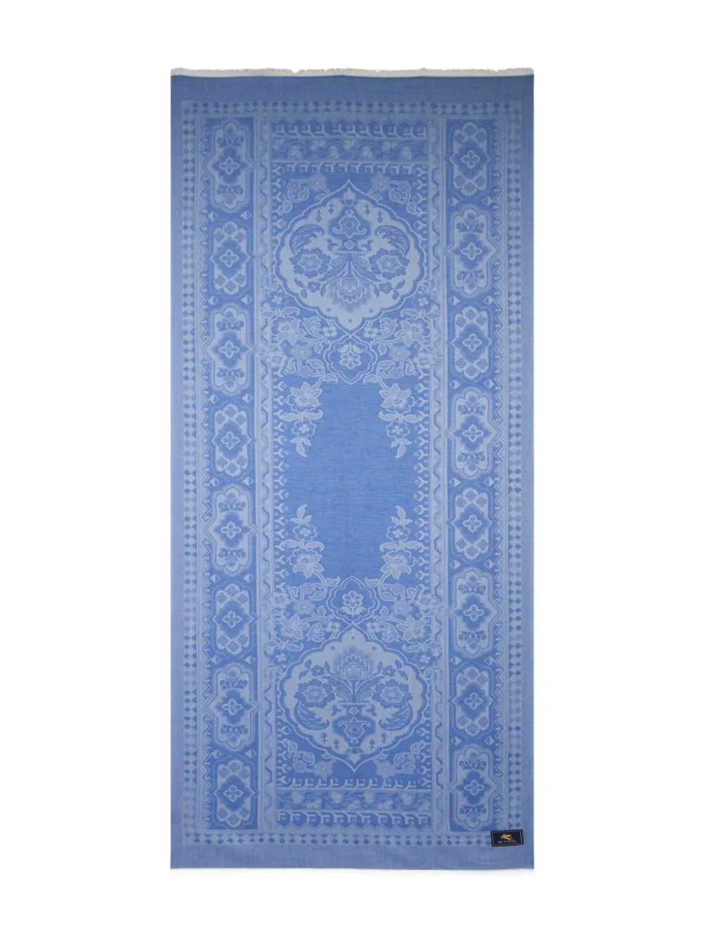 ETRO Sjaal met geometrische print Blauw