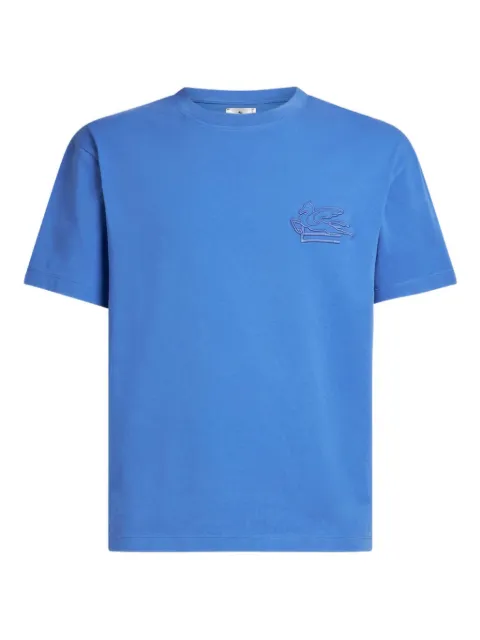 ETRO playera con logo bordado