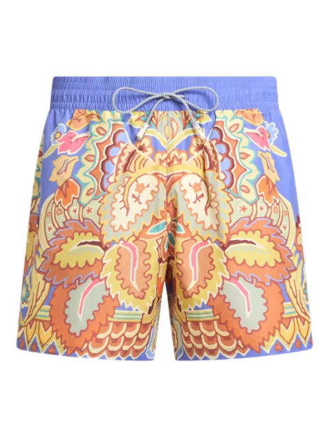 ETRO floral-print swim shorts