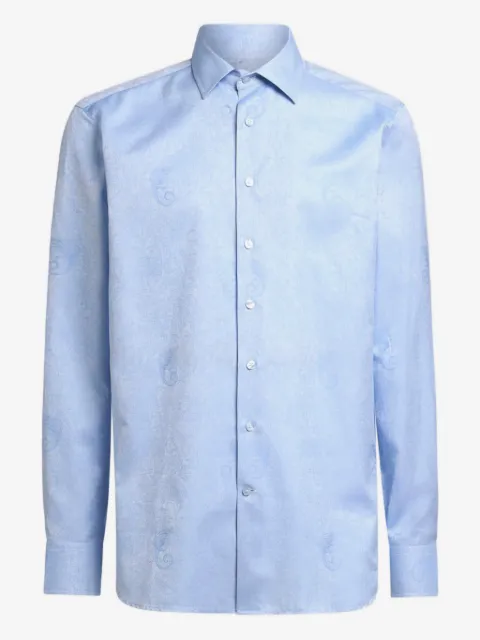 ETRO paisley-jacquard cotton shirt